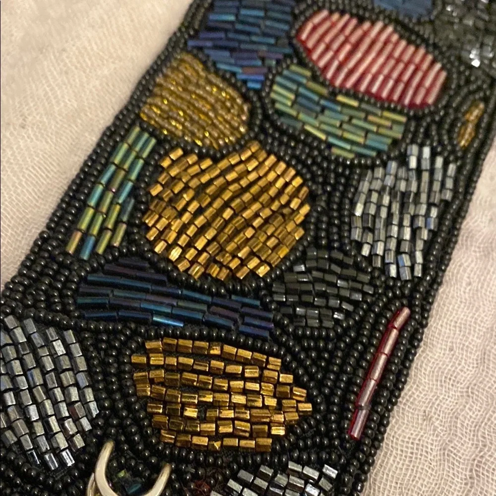 La Regale Colorful Beaded Headband. Size Xs/ S